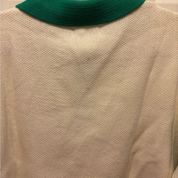 MNML Men’s Polo Knit Green/White Sweater Size Medium BNWT - Picture 8 of 11